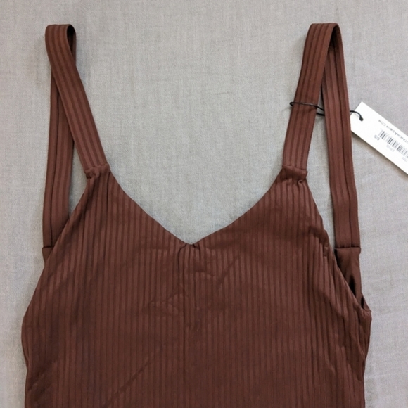 Vitamin A Leah One Piece Swimsuit Vintage Brown - Picture 3 of 5
